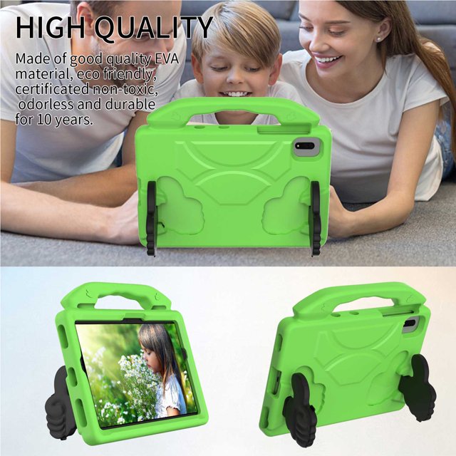Kids Safe EVA Stand Case For Xiaomi Pad 6 5 Pro Pad6 Redmi Pad SE 11 Inch 10.61 2022 ShockProof Tablet Cover Mi Pad 4 Plus Case Green Xiaomi Pad 5