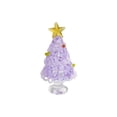 thumbnail image 2 of Eolstice Mini Handmade Glass Christmas Tree Ornament, Small Desktop Crystal Xmas Tree Figurine, Table Decor for Home Mantel Shelf and Window Decoration, 2 of 6