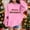 Pink, variant on NAISIBABY Girls Long Sleeve Hoodie, Fall Winter Christmas Graphic Loose Soft Pullover Fashion Hooded Sweatshirt Pink 8T