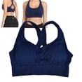 thumbnail image 1 of Sujetador deportivo para mujer, sujetador deportivo inalámbrico para mujer, sujetador deportivo sin costuras para mujer, sujetador de lactancia, diseño aerodinámico, 1 of 8