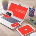 thumbnail image 4 of REJODA-Webcam Cover 0.03in Ultra Thin (3 Packs), Web Camera Cover for Laptop, Desktop, PC, Macboook Pro, iMac, Mac mini, Computer, Smartphone, Protect Your Privacy and Security, Strong Adhesive, 4 of 4