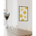 thumbnail image 6 of HAUS AND HUES Lemon Poster Fruit Art Lemon Wall Art Fruit Picture Wall Art Lemon Pictures for Kitchen Lemon Themed Kitchen Decor Lemon Art Wall Art for Kitchen Lemon Collage (Framed Black, 24x36), 6 of 6