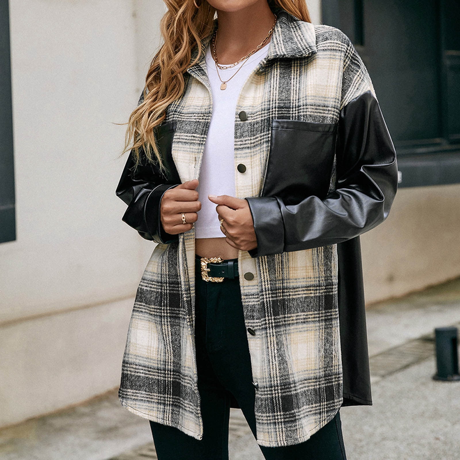 Flywake plus size winter coats for 