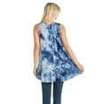 thumbnail image 5 of Womens Sleeveless A-line Tank Tunic Top, 5 of 5