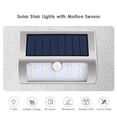 thumbnail image 2 of Solar Step Lights Motion Sensor Outdoor 13 LEDs Waterproof Solar Stair Light PIR Mini Stainless Steel Solar Powered Deck Lights LED Wall Lights Auto On/ Off for Stairs Fence Patio Yard, 2 of 8
