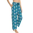 thumbnail image 2 of Balery Sea Turtle print Women's Pajama Pants,Ultra Lightweight Pjs,Lounge Pant-Large, 2 of 9