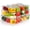 14 Bins, variant on 6 Pack Fridge Organizer Bins with Lids, Stackable Clear Storage
