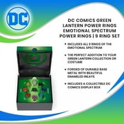 Green Lantern Collector All Lantern Corps Ring 8-Piece Set