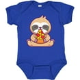 thumbnail image 3 of Inktastic Sloth Pizza Boys or Girls Baby Bodysuit, 3 of 5