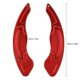 thumbnail image 2 of Lot de 2 palettes de changement de vitesse en alliage d'aluminium rouge pour volant Spirior 2015-2019, 2 of 4
