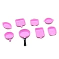 thumbnail image 2 of Accesorios de Cocina Sunnimix Mini en Miniatura Vajilla Comedor Juego de Cocina Rosado, 2 of 8