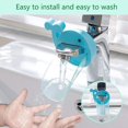 thumbnail image 6 of Whale Faucet Extender for Toddlers Kids Baby Hand Wash Helper Blue, 6 of 7