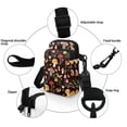 thumbnail image 5 of HELLHERO Bat Red Halloween Pattern Small Crossbody Purse Double Deck Daily Use Men, Women Shoulder Bags Women Adjustable Shoulder Strap, 5 of 7
