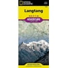 National Geographic Trails Illustrated Adventure Map Langtang : Nepal