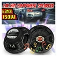 thumbnail image 2 of 2pcs 6.5 Inch 12V 150W Car Coaxial Speaker Vehicle Auto Music Stereo Full Range Frequency Speakers Non-destructive, 2 of 6