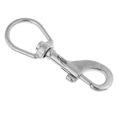 thumbnail image 4 of Clip de presión de perno de ojo giratorio de gancho de acero inoxidable para buzo de buceo plateado Plata kusrkot Swivel Eye Bolt Snap, 4 of 6