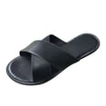 thumbnail image 2 of Sandalias cruzadas de fondo plano con pajarita a la moda para mujer, zapatillas de playa para el hogar Wmkox8yii  hj789, 2 of 5
