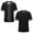 Black, variant on Women's Solid Color Baseball Jersey, Button-Up Short Sleeve Hip Hop T-Shirt, Casual Streetwear Top Army Green XXL(XXL)