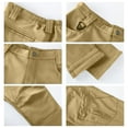thumbnail image 3 of Ceisia Men's Cargo Warm Long Pants, Multiple Pockets for Climbing Hiking Outdoor Gift Casual Activities, 3 of 9