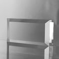 thumbnail image 3 of CiaoHER 2in Thickness Beveled Solid Acrylic Display Block Clear Polished Pedestal Stand Riser Solid Base (4x8), 3 of 5