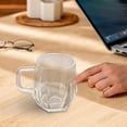 thumbnail image 4 of Tazas de café Tazas de café con asa Vasos de plástico Copas de vino Tazas de bebidas elegantes para Espresso Vino Cóctel Inicio Cocina Inauguración de Transparente Sunnimix vasos para beber, 4 of 7