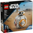 thumbnail image 3 of LEGO Star Wars BB-8 Astromech Droid Building Toy for Boys & Girls - Play & Display Building Kit W/Spinning Head Action & Burner Arm for Kids & Fans, Ages 10+ - Gift Idea for Birthdays - 75452, 3 of 8