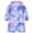 A-purple Galaxy, variant on Girls Robe Hooded Fleece Bathrobe Zip Up Plush Sleepwear Soft Cozy Loungewear with Moon Pockets for 4-14Y