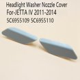 thumbnail image 2 of 1pair Car Headlight Washer Nozzle Cover For-- Iv 2011-2014 5c6955109 5c6955110, 2 of 4