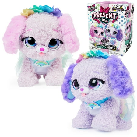 Present Pets  Fairy Puppy Interactive Plush Toy (Styles May Vary)