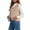 G02 Beige, variant on Boys Girls Quilted Vest Button Front Sleeveless V Neck Lightweight Padded Jacket with Wave Stitching Kids Everyday Casual Layering Outerwear for Spring Fall School