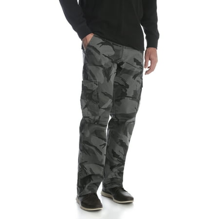 Wrangler - Wrangler Men's Comfort Solution Series Cargo Pant - Walmart.com