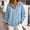 Light Blue, variant on Qulqfy Hoodies for Women Oversized White Hooded Casual Lightweight Winter Fall Drawstring Loose Long Sleeve Zip Up Track Jackets with Pockets XL