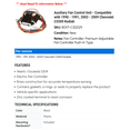 thumbnail image 2 of Auxiliary Fan Control Unit - Compatible with 1990 - 1991, 2003 - 2009 Chevy C5500 Kodiak 2004 2005 2006 2007 2008, 2 of 2