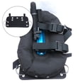 thumbnail image 4 of Buceo Butt Plate licencia colgante de material acero inoxidable tornillos para Sidemount Buttplate Side/Back Mount Buceo Arnés 60102-1 Negro, 4 of 8
