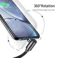 thumbnail image 3 of sweethay Essager, Cable Micro USB para iPhone, Samsung, Android, teléfono móvil, Cable de carga rápida, Cable magnético, Type6 NO6, 3 of 6