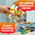 thumbnail image 2 of Quokka Giant Floor Puzzle for Kids Ages 4-6 – 48 Piece Safari Animal Educational Toy for Boys and Girls, 2 of 5