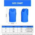 thumbnail image 4 of YOUI-GIFTS RE-HUO&nbsp;12 Pack&nbsp;Numbered（13-24） Scrimmage&nbsp;Vests/Sport Pinnies/Training&nbsp;Bibs&nbsp;for Basketball ,Soccer ,Volleyball and Baseball, 4 of 7