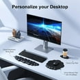 thumbnail image 2 of Ergonomic black Wrist Rest Set - Cloud Mouse Pad with Wrist Support & Keyboard Wrist Rest for Computer/Laptop - Comfortable Gaming & Office Wrist Cushion, 2 of 7
