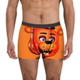 thumbnail image 3 of Lsque Five Nights At Freddy'S Pattern Men’s Total Support Pouch Boxer Briefs, X-Temp Cooling, Moisture-Wicking Underwear, Regular, Long-leg and Trunk-XX-Large, 3 of 7