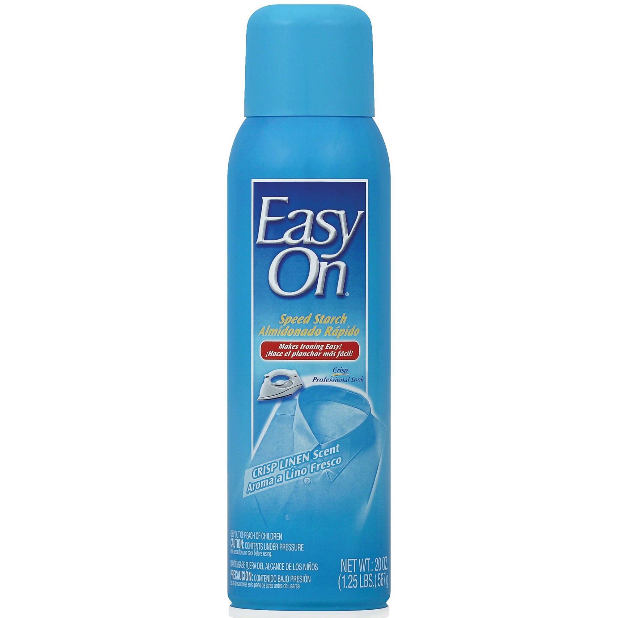 EasyOn, RAC00215CT, Crisp Linen Spray Starch, 12 / Carton, Clear