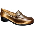 thumbnail image 1 of Mocasín Piel Borrego Cómodo Tacón Herraje Pie Delicado CB3 Cobre, 1 of 5