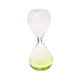 thumbnail image 4 of Reloj de arena con burbujas para cantar, novedoso, de cristal, líquido, decorativo, hecho a mano, artesanal, para dormitorio. Verde, 4 of 9
