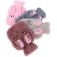 thumbnail image 5 of Cute PVC Stress Pain Relief Therapy Hot Water Bottle Bag Winter Warm Heat Reusable Hand Warmer (Color : LCF), 5 of 5