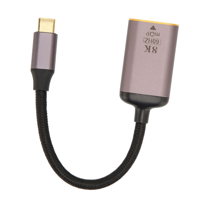 Adaptador USB C a Mini DisplayPort Adaptador USB C a Mini Aleación de Aluminio Transmisión Estable Diseño Antideslizante para Tableta para teléfono ANGGREK Otros