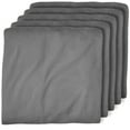 thumbnail image 5 of Bare Home Fleece Fitted Sheet, Plush Polar Fleece, Deep Pocket, Twin, 5 Pack, Gray, 5 of 5