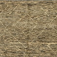 thumbnail image 1 of Ahgly Company Indoor Square Abstract Reddish Brown Solid Area Rugs, 7' Square, 1 of 6