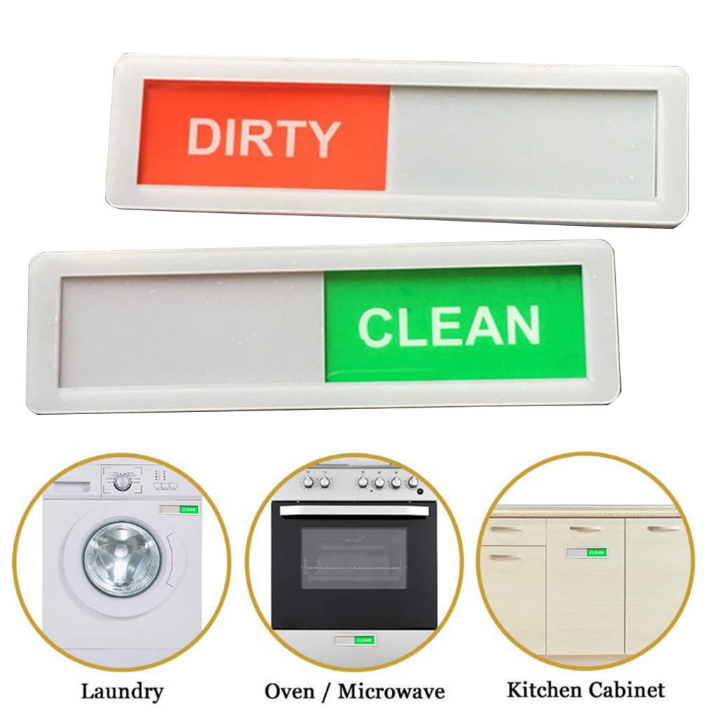 Clean Dirty Dishwasher Dirty Clean Sign NonScratch