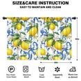 thumbnail image 2 of Blackout Kids Curtains,Lemon Childrens Insulated Curtains Set Of 2,Bedroom Essentials,Toddler Room Decor 42x54in(106x137cm), 2 of 4