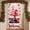 5A-180X90cm, variant on Red White Theme Love Welcome Banner Heart Pattern Romantic Display Gnome Design LOVE Letter Heart Backdrop for Valentine's Day Party Romantic Gathering Welcome Event
