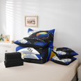 thumbnail image 6 of jejeloiu Volleyball Sport 7 Pieces Bedding Comforter Set,Boys Ball Game Full Bedding Set For Kids Reversible, 6 of 8